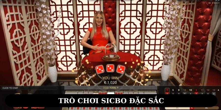 Trò chơi Sicbo đặc sắc tại casino live Nova88